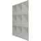 Ekena Millwork 11 7/8in. W x 11 7/8in. H Benson EnduraWall Decorative 3D Wall Panel Covers 0.98 Sq. Ft. WP12X12BEFCP - alternate 6